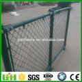 Factory Supply pvc coated green chain link wire fence